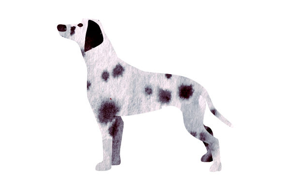 A Dalmation Watercolour Collage for Crafters & Animal-Themed Designs