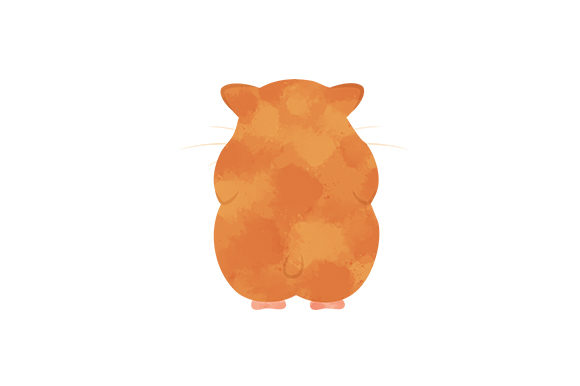 A Hamster Crafts Illustration for Animal-Inspired Branding