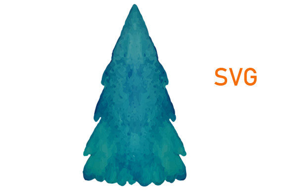A Watercolor Tree Asset for Crafts & Graphics Branding