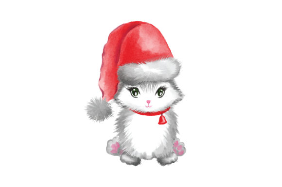 Crafting Christmas Charm with the Watercolor Christmas Cat