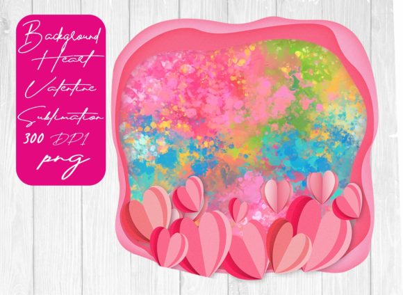 The Valentine Watercolor Heart: A Versatile Branding & Marketing Graphic