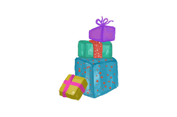 Watercolor Presents: A Seasonal Craft Asset for Creative Commerce