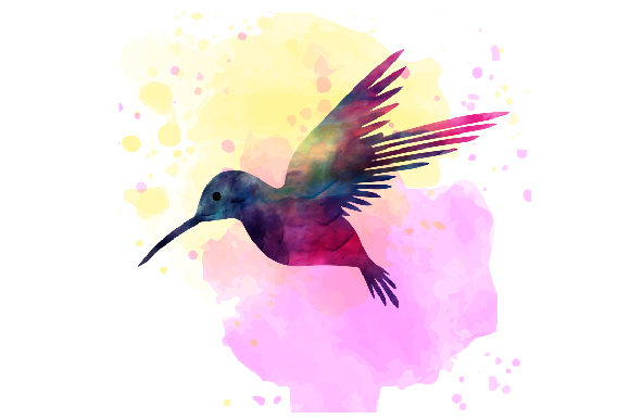 Why a Watercolor Hummingbird Design Elevates Animal-Themed Crafts