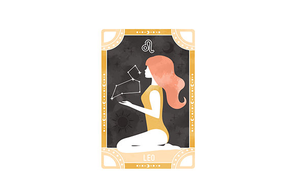 Why the Watercolor Leo Zodiac Sign is a Crafts and Birthday Branding Powerhouse